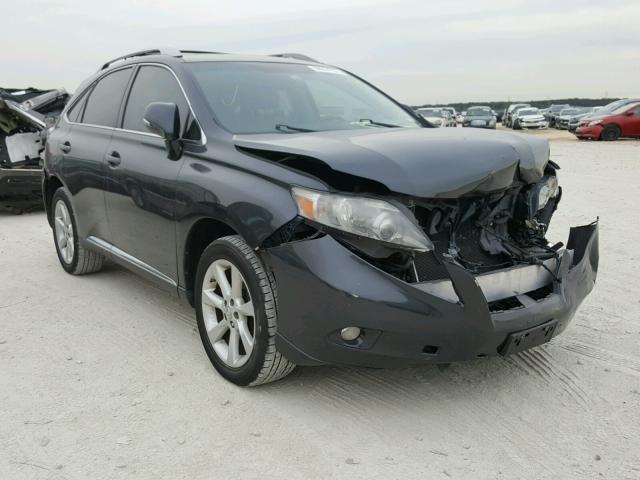 2T2ZK1BA7AC009603 - 2010 LEXUS RX 350 GRAY photo 1