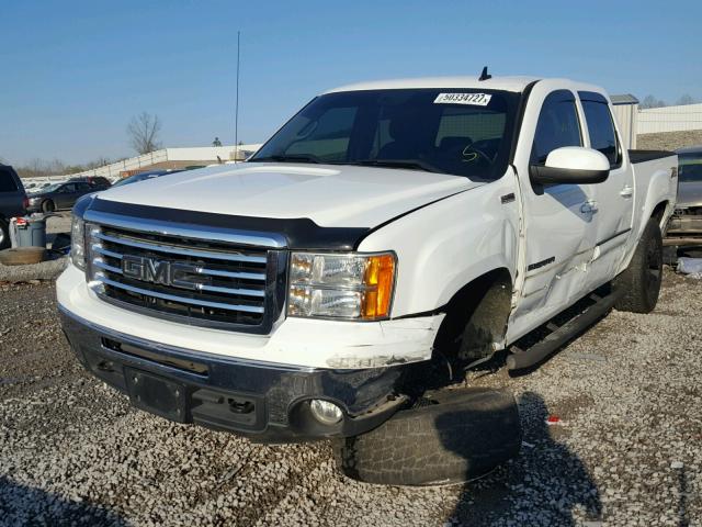 3GTEK33M99G248384 - 2009 GMC SIERRA K15 WHITE photo 2