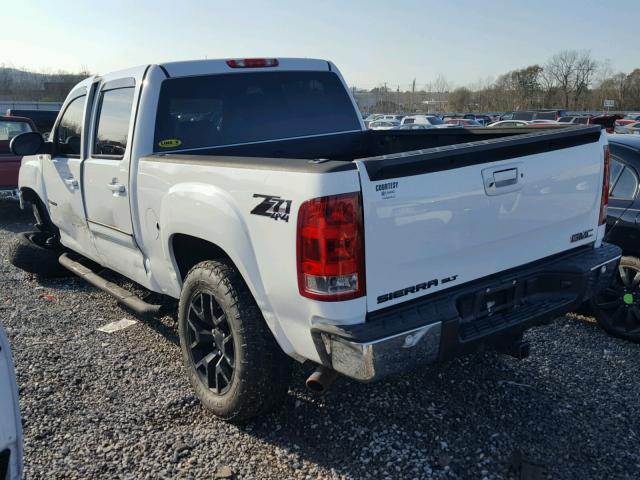 3GTEK33M99G248384 - 2009 GMC SIERRA K15 WHITE photo 3