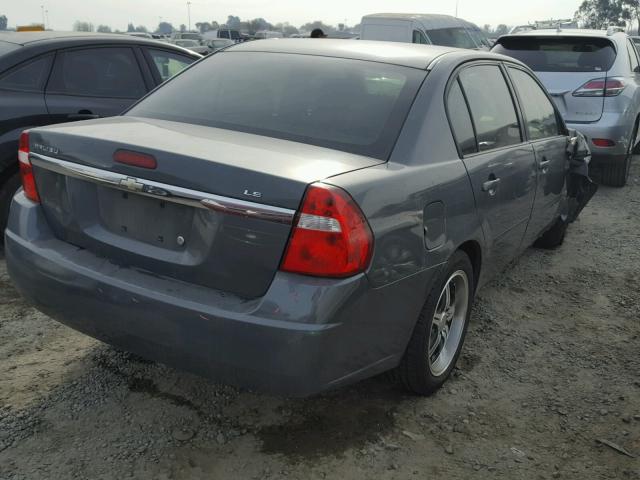 1G1ZS58F68F125920 - 2008 CHEVROLET MALIBU LS GRAY photo 4