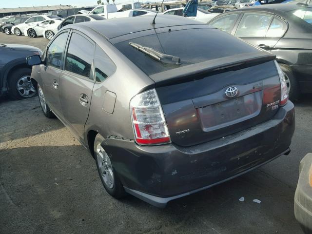 JTDKB20U483301060 - 2008 TOYOTA PRIUS GRAY photo 3