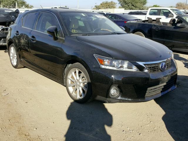 JTHKD5BH6D2145422 - 2013 LEXUS CT 200 BLACK photo 1