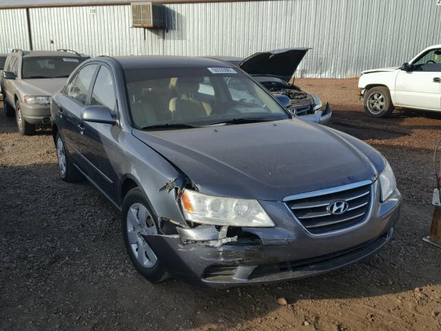 5NPET46C79H424944 - 2009 HYUNDAI SONATA GLS BLUE photo 1