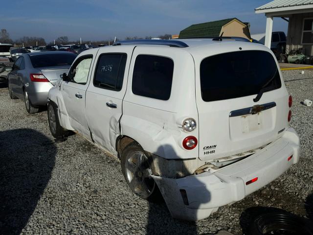 3GNBACFU1BS520731 - 2011 CHEVROLET HHR LT WHITE photo 3