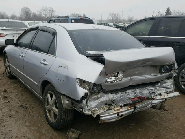 1HGCM56815A075823 - 2005 HONDA ACCORD EX SILVER photo 3