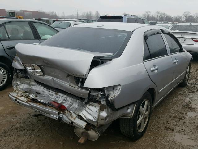 1HGCM56815A075823 - 2005 HONDA ACCORD EX SILVER photo 4