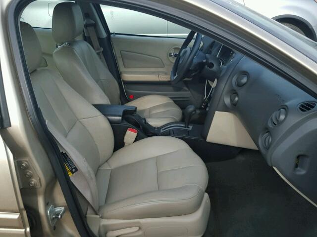 2G2WP522641236037 - 2004 PONTIAC GRAND PRIX BEIGE photo 5