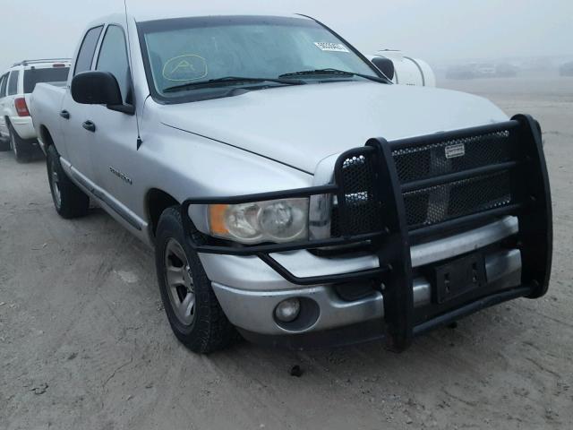 3D7HA18Z62G206873 - 2002 DODGE RAM 1500 SILVER photo 1