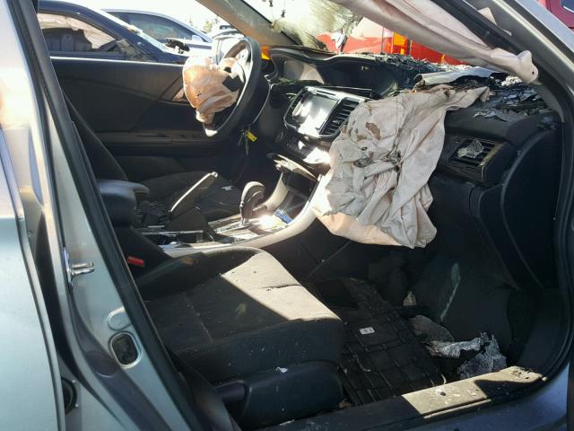 1HGCR2F76GA158786 - 2016 HONDA ACCORD EX SILVER photo 5