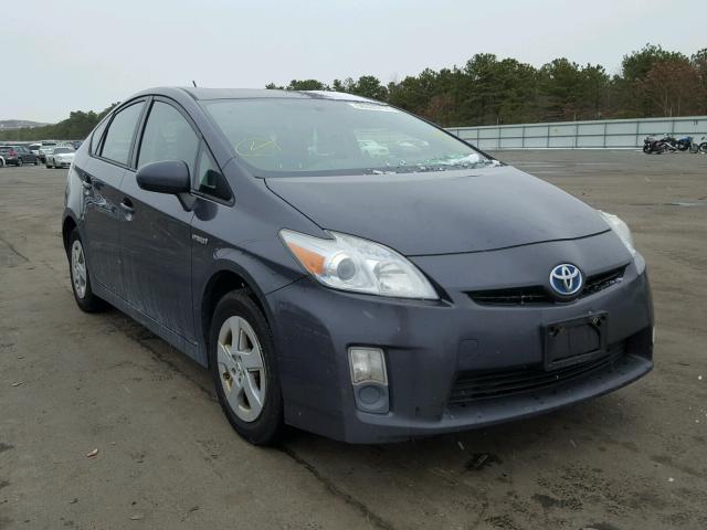 JTDKN3DU3B1433611 - 2011 TOYOTA PRIUS GRAY photo 1