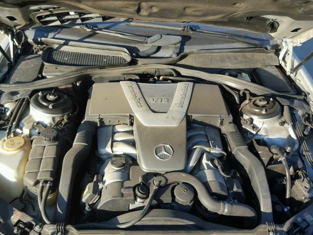 WDBNG78J41A168337 - 2001 MERCEDES-BENZ S 600 SILVER photo 7