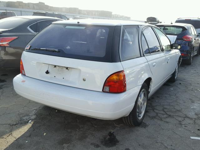 1G8ZK8279TZ294891 - 1996 SATURN SW2 WHITE photo 4