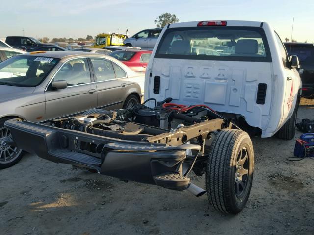 1GCNCNEHXHZ192141 - 2017 CHEVROLET SILVERADO WHITE photo 4