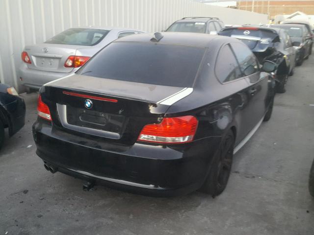 WBAUP9C57BVL89750 - 2011 BMW 128 I BLACK photo 4