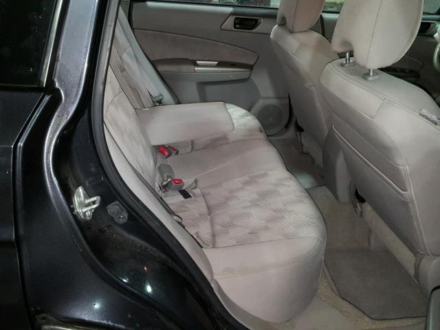 JF2SH61619H795888 - 2009 SUBARU FORESTER 2 GRAY photo 6