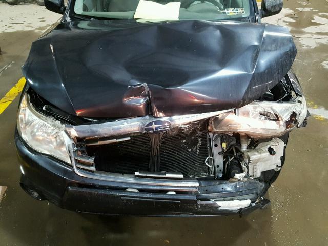 JF2SH61619H795888 - 2009 SUBARU FORESTER 2 GRAY photo 7