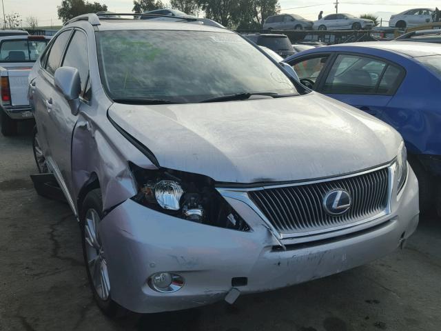 JTJBC1BA1A2012866 - 2010 LEXUS RX 450 SILVER photo 1