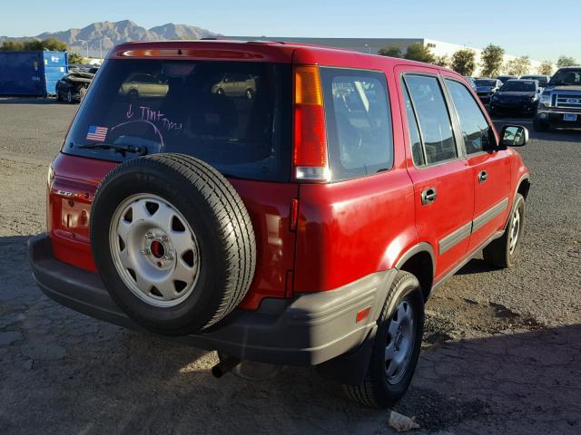 JHLRD2845XC018455 - 1999 HONDA CR-V LX RED photo 4