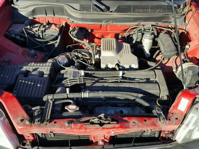 JHLRD2845XC018455 - 1999 HONDA CR-V LX RED photo 7