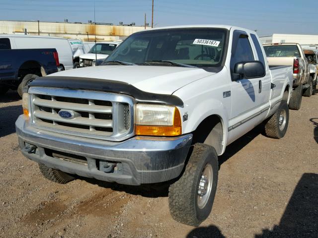 1FTSX31FXXEB89116 - 1999 FORD F350 SRW S WHITE photo 2