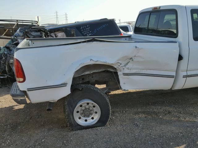 1FTSX31FXXEB89116 - 1999 FORD F350 SRW S WHITE photo 9