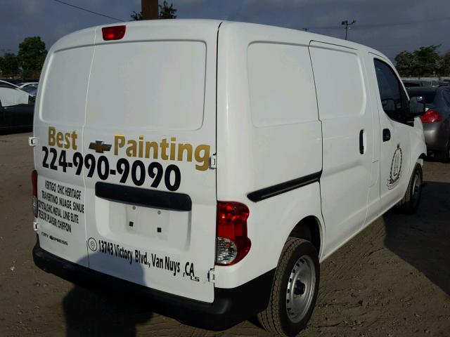 3N63M0YN5JK691146 - 2018 CHEVROLET CITY EXPRE WHITE photo 4