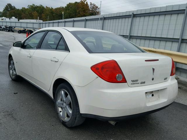 1G2ZH57N484229949 - 2008 PONTIAC G6 GT WHITE photo 3