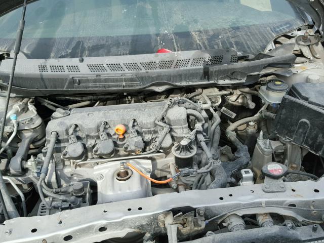 2HGFA158X9H500852 - 2009 HONDA CIVIC EX ვერცხლისფერი ფოტო 7