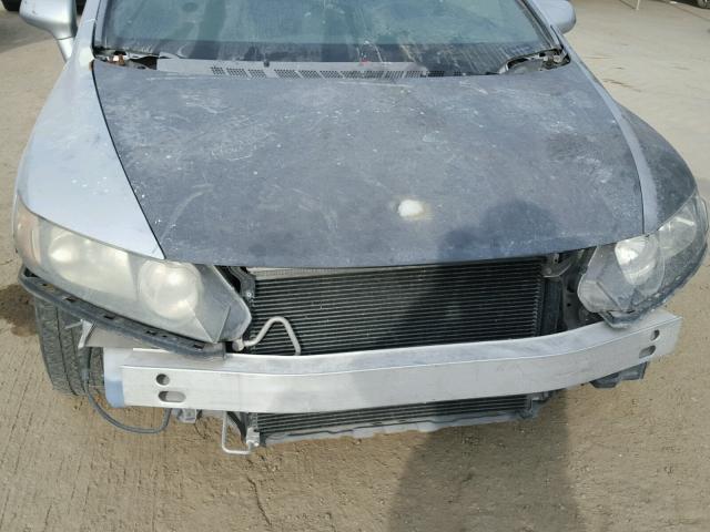 2HGFA158X9H500852 - 2009 HONDA CIVIC EX SILVER photo 9