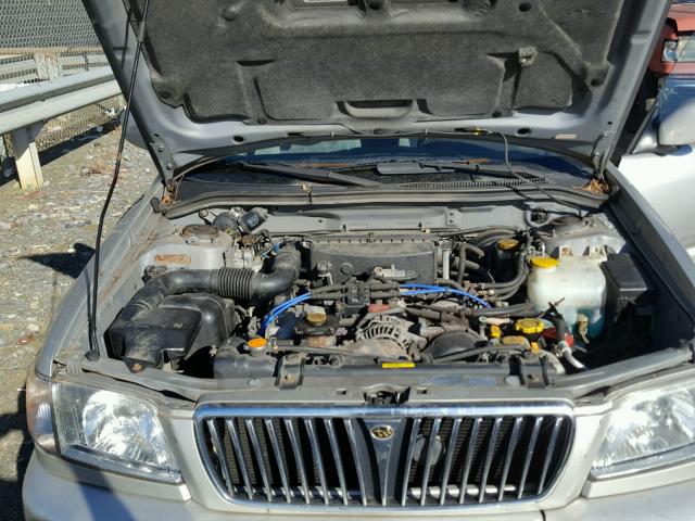 JF1SF65661H746582 - 2001 SUBARU FORESTER S ვერცხლისფერი ფოტო 7