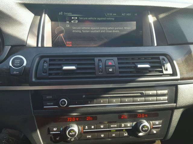 WBA5B1C52GG132236 - 2016 BMW 535 I BLACK photo 9