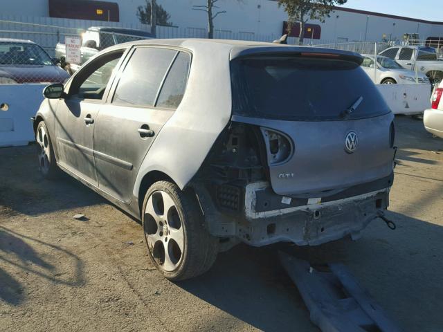 WVWGD71K69W121556 - 2009 VOLKSWAGEN GTI BLACK photo 3