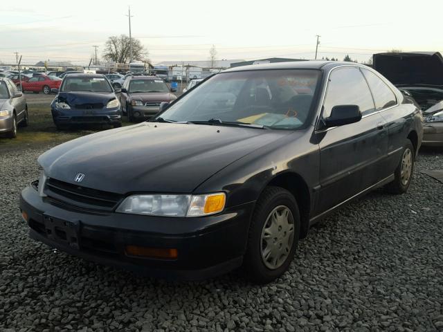 1HGCD7239SA002216 - 1995 HONDA ACCORD LX BLACK photo 2