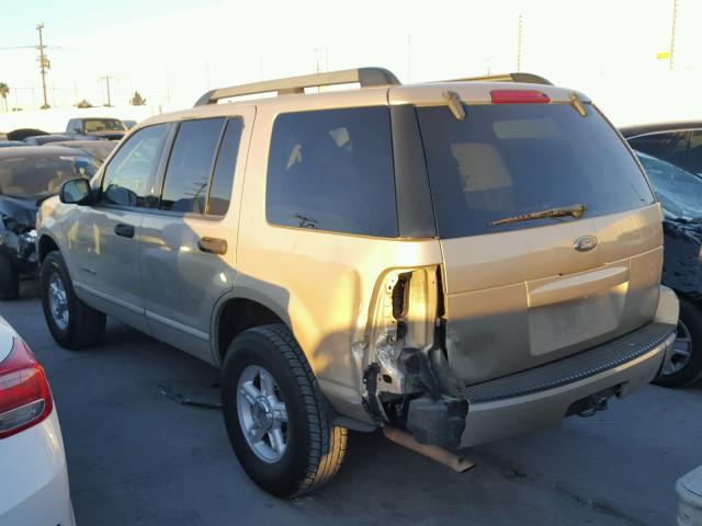 1FMZU73EX5ZA22341 - 2005 FORD EXPLORER X GOLD photo 3