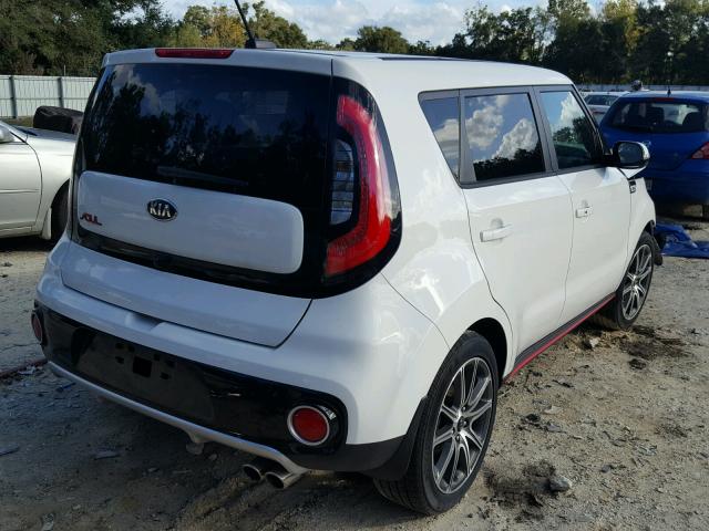 KNDJX3AA3J7590597 - 2018 KIA SOUL ! WHITE photo 4