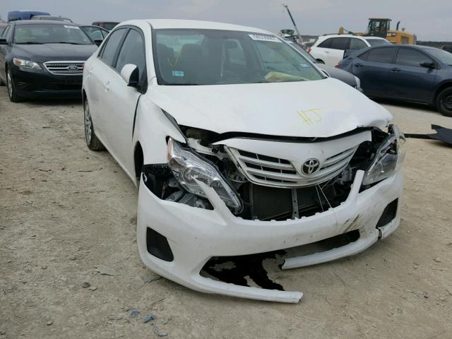 5YFBU4EE8DP190618 - 2013 TOYOTA COROLLA BA WHITE photo 1