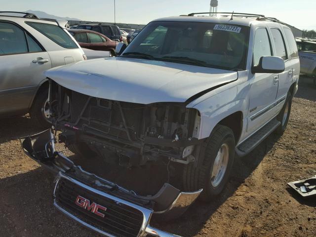 1GKEC13Z62R197238 - 2002 GMC YUKON WHITE photo 2