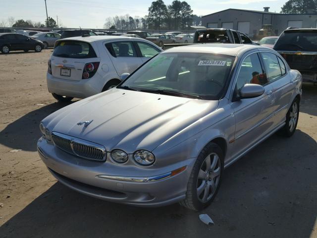 SAJEA51C84WD76722 - 2004 JAGUAR X-TYPE 3.0 SILVER photo 2