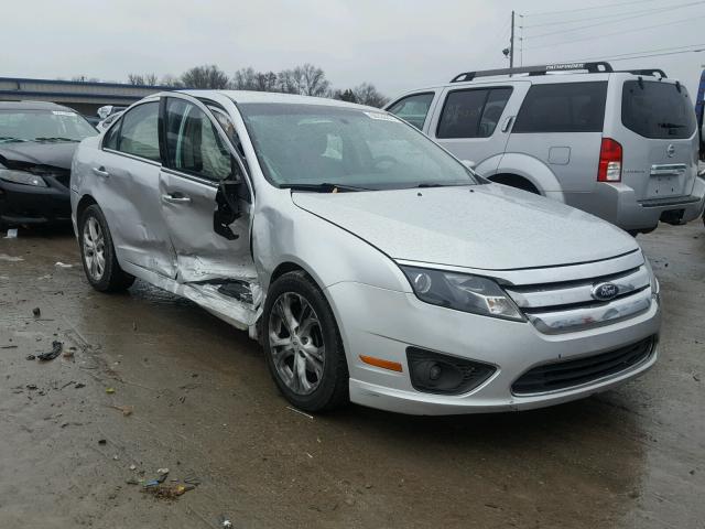 3FAHP0HA7CR306568 - 2012 FORD FUSION SE SILVER photo 1