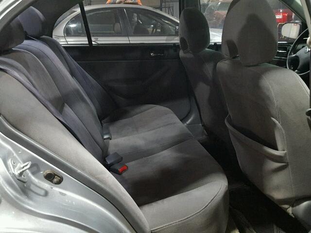 2HGES267X4H540037 - 2004 HONDA CIVIC EX ვერცხლისფერი ფოტო 6
