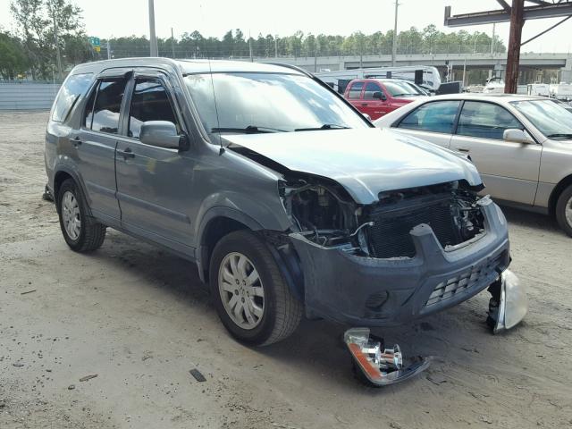 SHSRD77896U429124 - 2006 HONDA CR-V EX GRAY photo 1