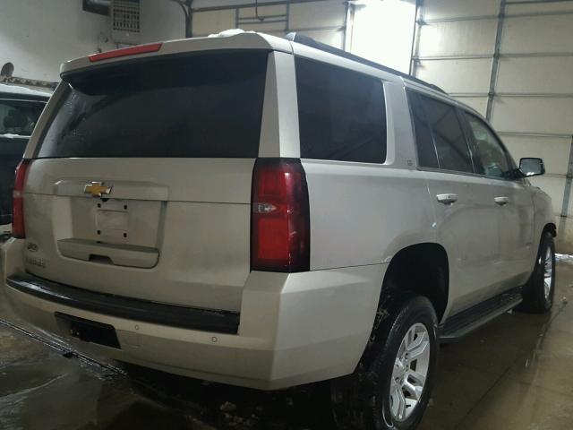 1GNSKBKC3FR138357 - 2015 CHEVROLET TAHOE K150 CREAM photo 4