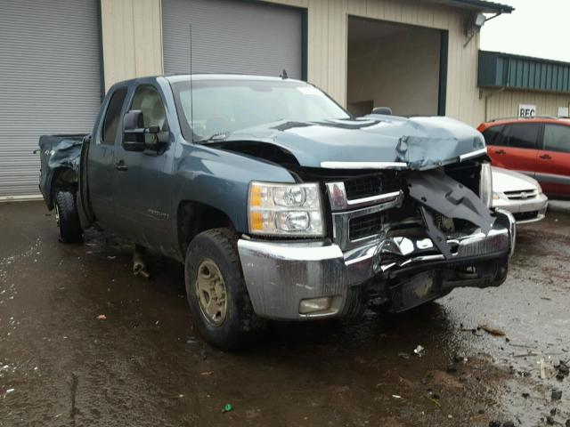 1GCHK29667E539638 - 2007 CHEVROLET SILVERADO BLUE photo 1