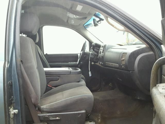 1GCHK29667E539638 - 2007 CHEVROLET SILVERADO BLUE photo 5