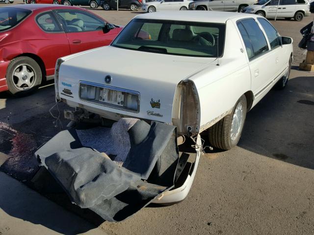 1G6KD54Y6XU746775 - 1999 CADILLAC DEVILLE WHITE photo 4