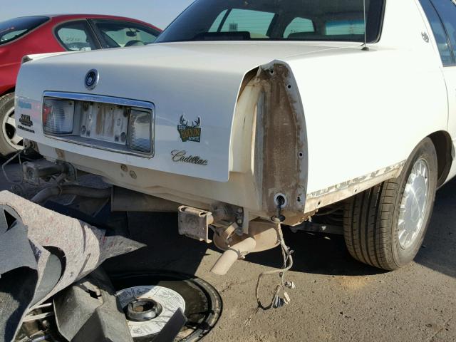 1G6KD54Y6XU746775 - 1999 CADILLAC DEVILLE WHITE photo 9