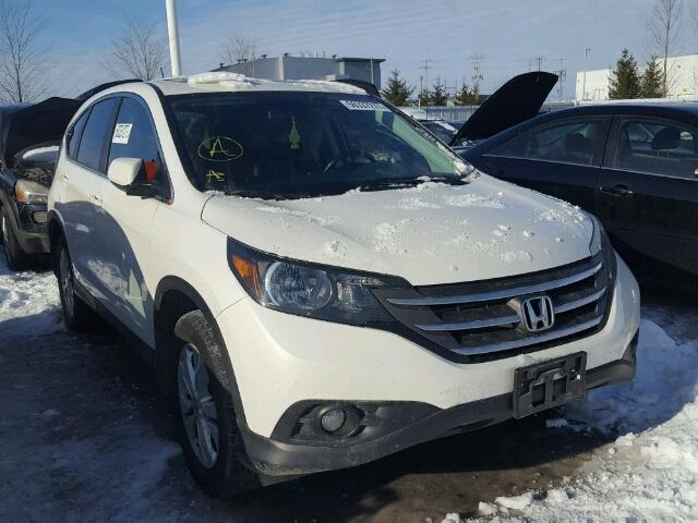 2HKRM4H76DH113822 - 2013 HONDA CR-V EXL WHITE photo 1