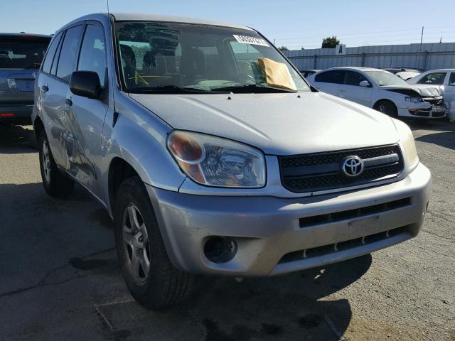 JTEGD20V050047123 - 2005 TOYOTA RAV4 SILVER photo 1