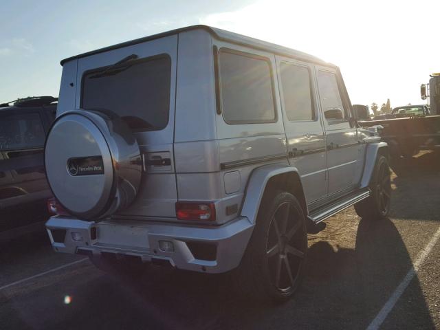 WDCYR49EX3X138150 - 2003 MERCEDES-BENZ G 500 SILVER photo 4