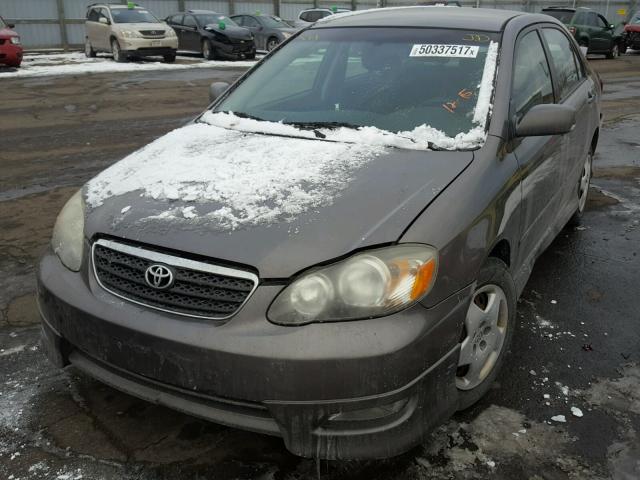 1NXBR32E06Z678351 - 2006 TOYOTA COROLLA CE GRAY photo 2